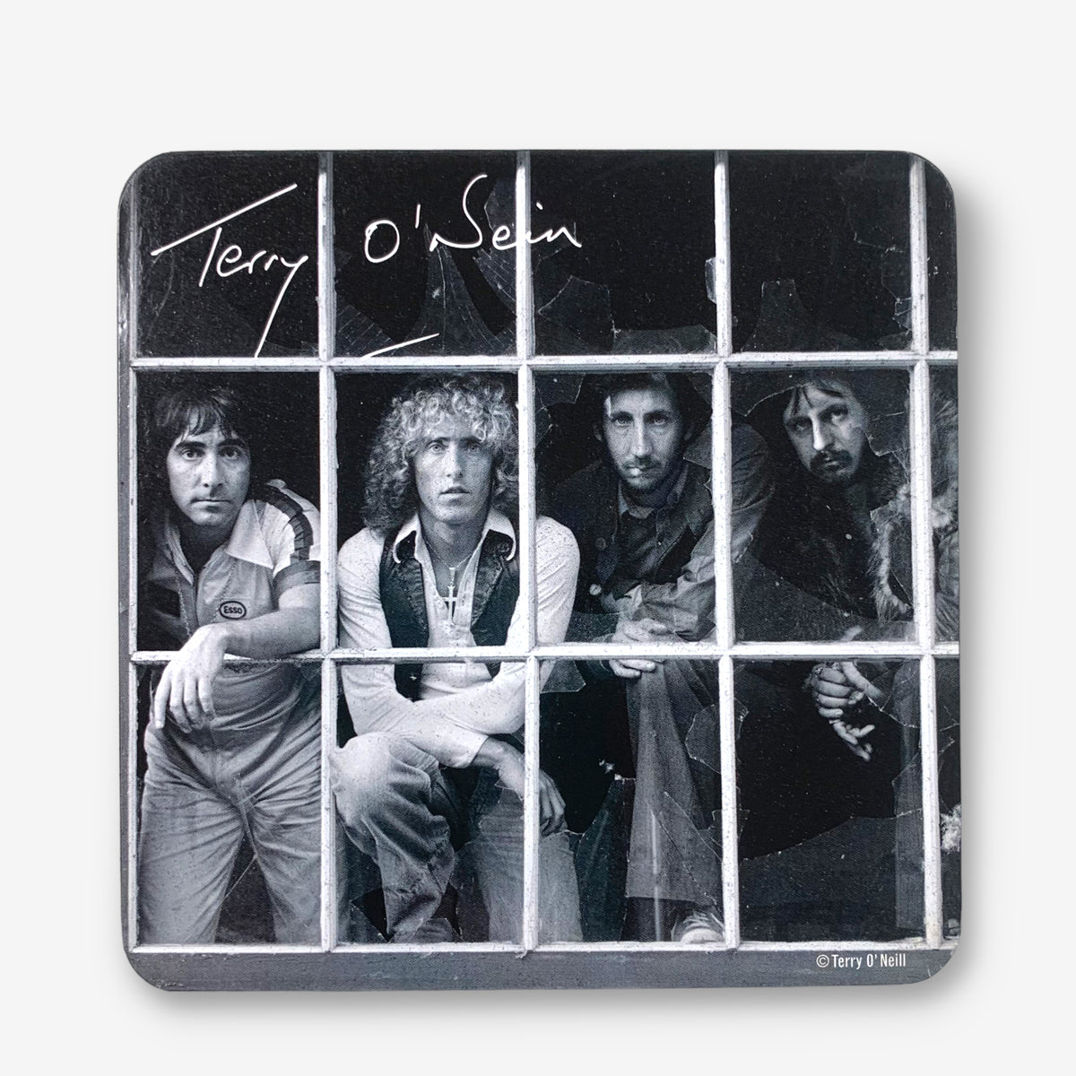 Terry O'Neill Sealed Coaster Pack (Michael Caine, Bob Hoskins, Elton John, etc)