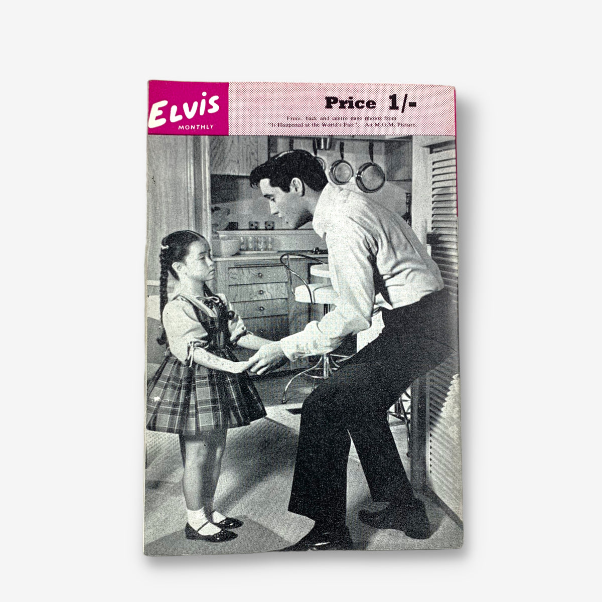 Elvis Monthly Issue 6 - 1963 Elvis Presley A6 Paper Magazine