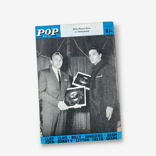 Pop Ten Monthly Issue 6 - 1962 Pop Music A6 Paper Magazine