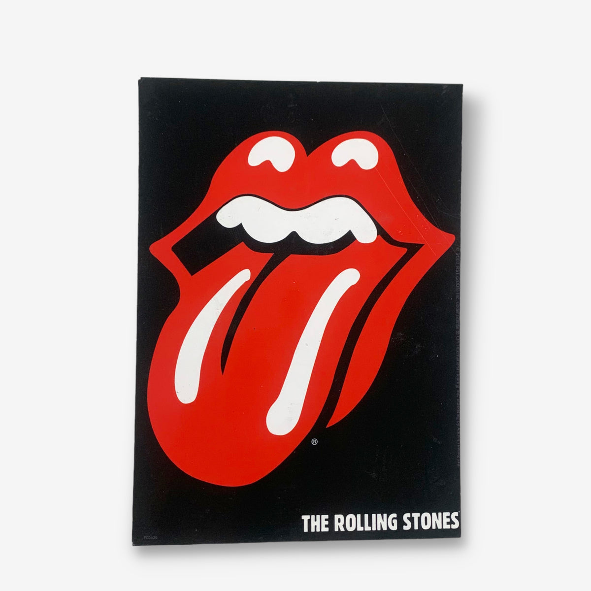 The Rolling Stones Pyramid International Logo Postcard A6