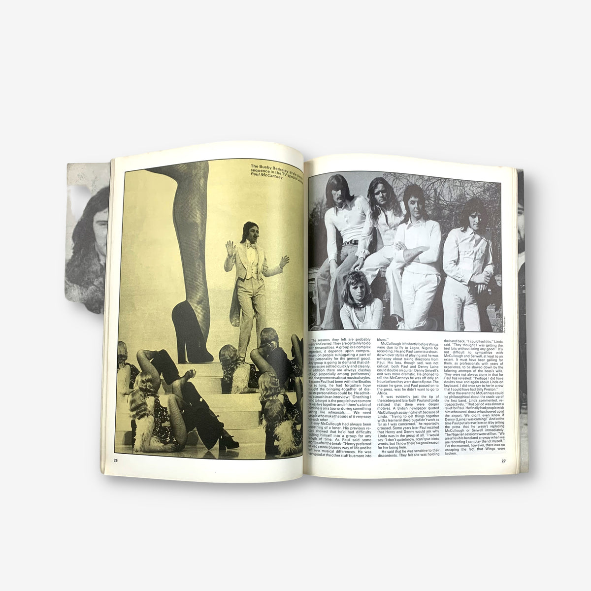 Paul McCartney & Wings 1977 Book (Jeremy Pascal)