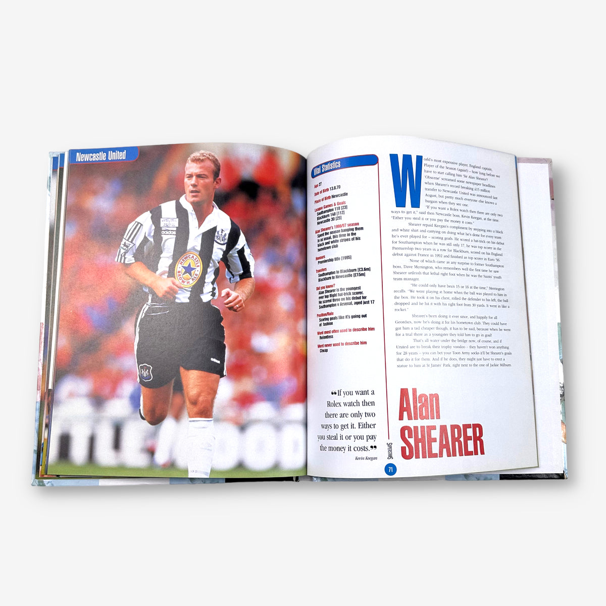 Superstars of the Premier League - 1997/8 Yearbook Hardback Book (FourFourTwo)