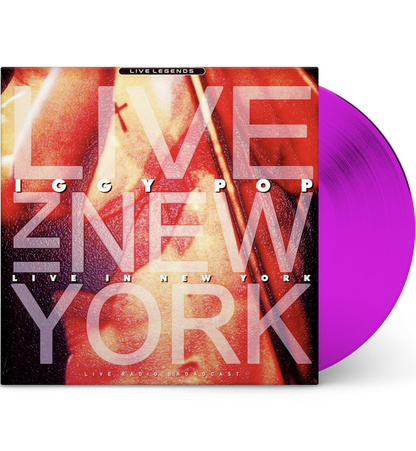 Iggy Pop – Live in New York, 1986 (12-Inch Album on 180g Translucent Purple Vinyl)