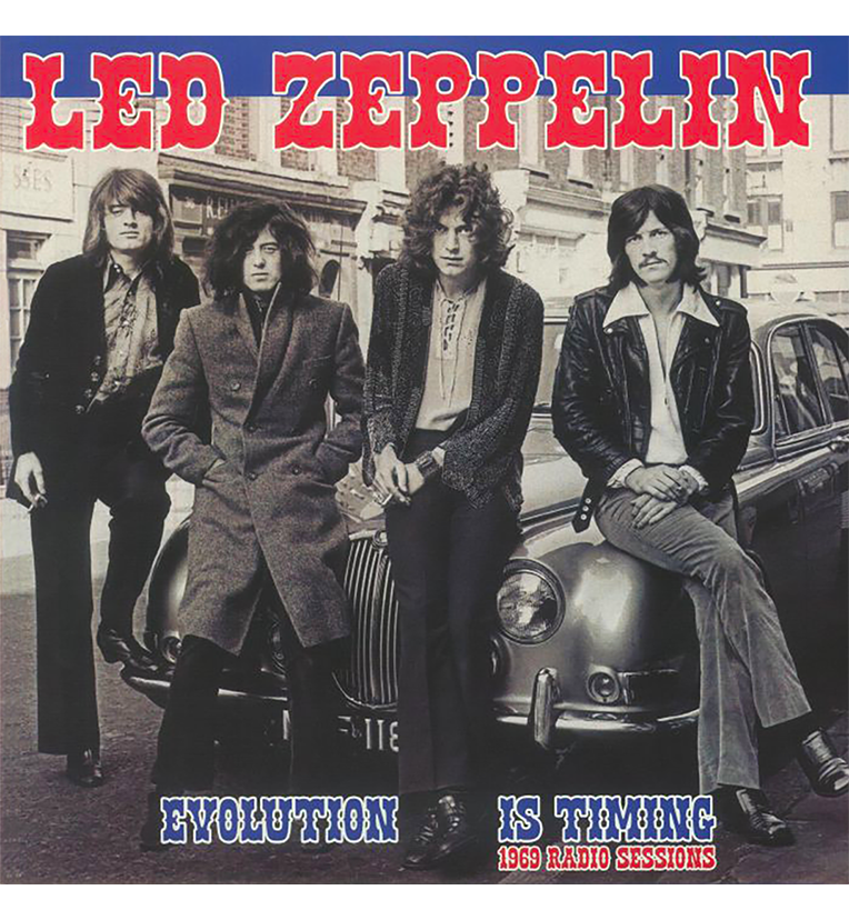 Led Zeppelin – Evolution Is Timing: 1969 Radio Sessions (Limited Edition Double-LP on Blue Vinyl)