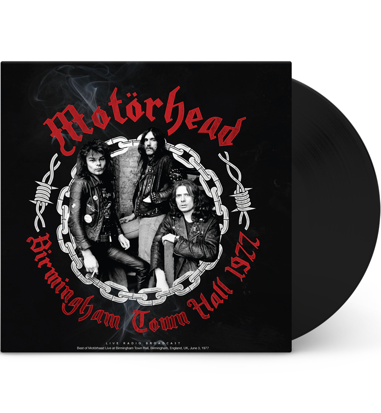 Motörhead – Birmingham Town Hall, 1977 (12-Inch Album on 180g Vinyl)