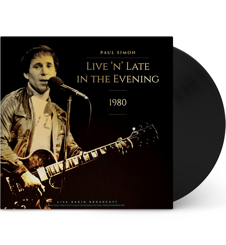 Paul Simon – Best of Live ’n’ Late in the Evening, 1980 (12-Inch Album on 180g Vinyl)