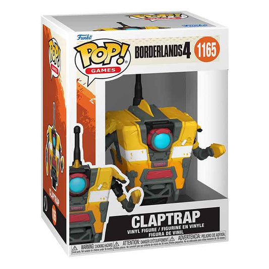 Funko Borderlands 4 POP! Games Vinyl Figure Claptrap