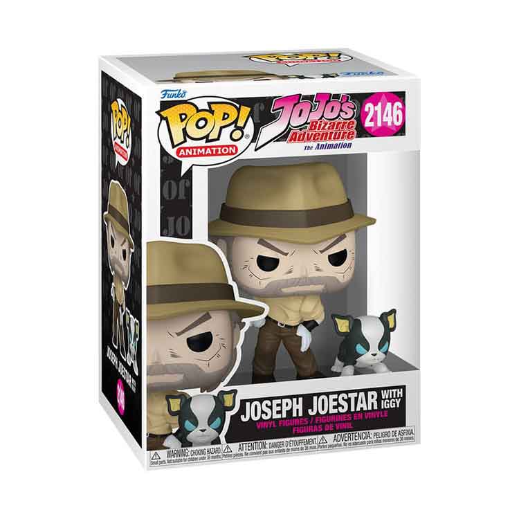 Funko JoJo´s Bizarre Adventure POP! & Buddy Animation Vinyl Figures Joseph & Iggy