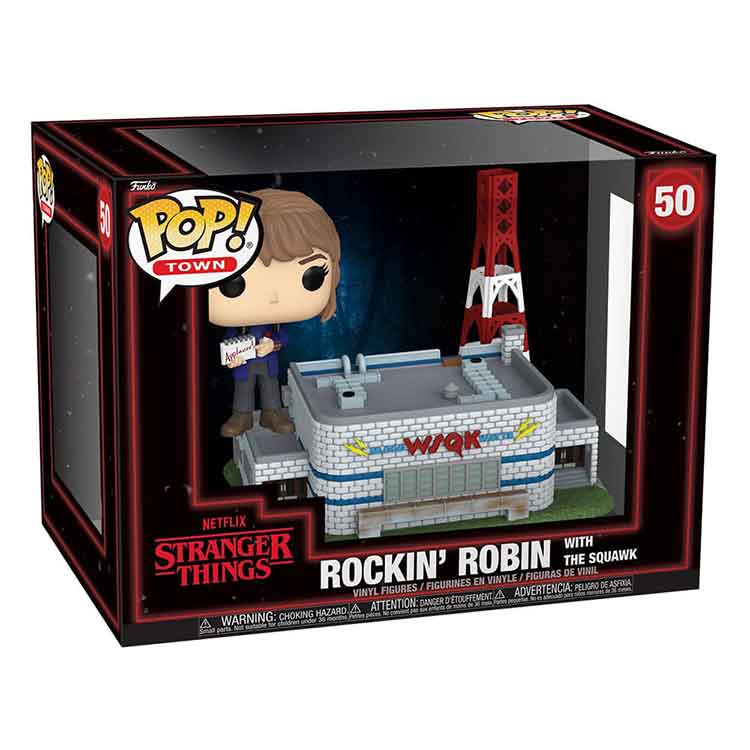 Funko Stranger Things POP! Town Vinyl Figures Rockin' Robin with The Squawk