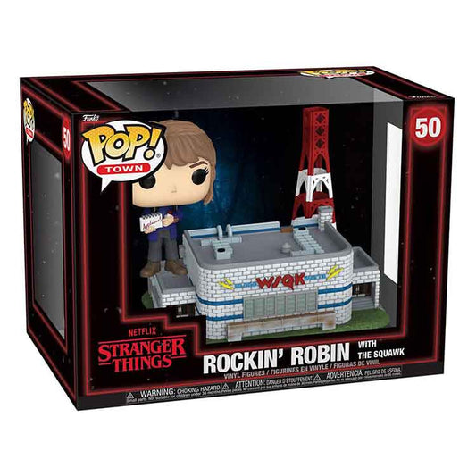 Funko Stranger Things POP! Town Vinyl Figures Rockin' Robin with The Squawk