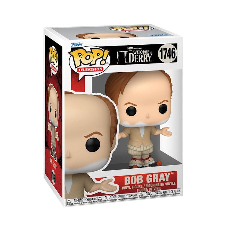 Funko It-Welcome to Derry POP! Plus Vinyl Figure Bob Gray