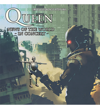 Queen – News of the World in Concert: Live in Houston, 1977 (Limited Edition 12-Inch Album on Green/Black Splatter Vinyl)
