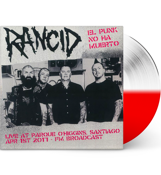 Rancid – El Punk No Ha Muerto!: Live in Santiago, 2011 (Limited Edition 12-Inch Album on Red/White Vinyl)
