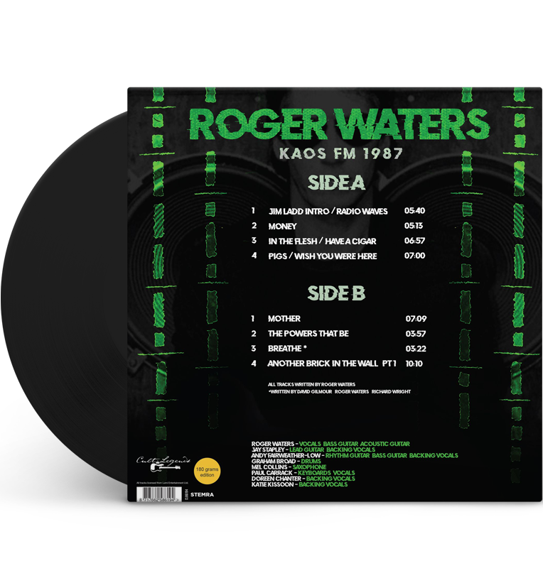 Roger Waters – KAOS FM 1987: Live in Québec (12-Inch Album on 180g Vinyl)