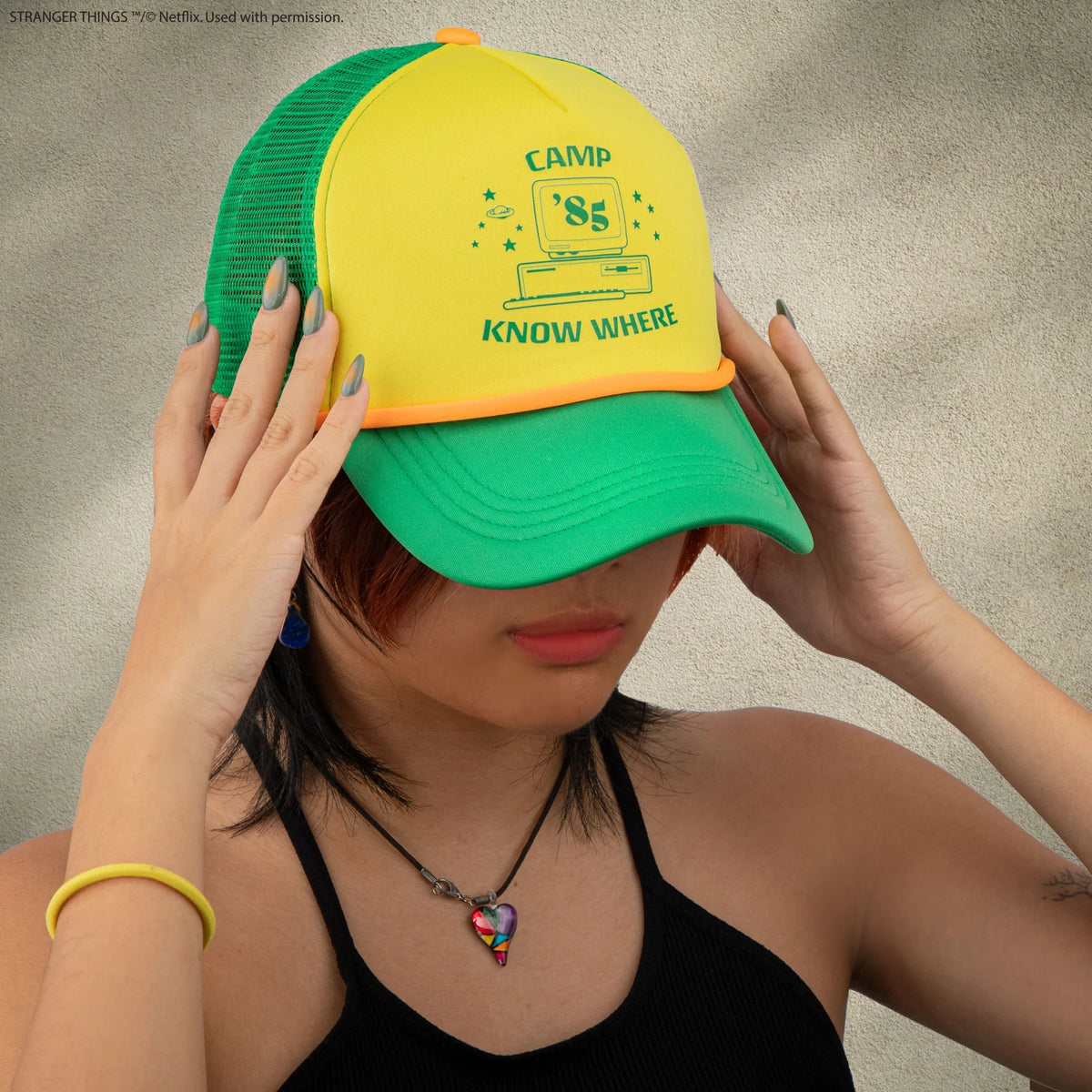 Stranger Things Baseball cap Camp Know Where CR1382