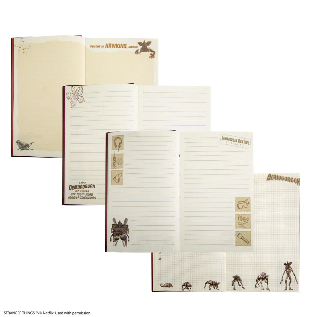 Stranger Things Hardcover Notebook Demogorgon CR5182