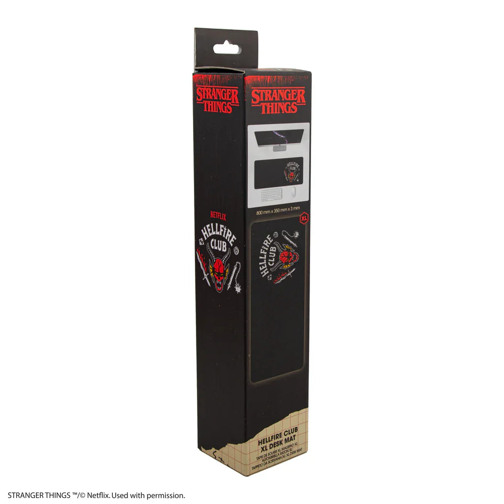 Stranger Things Desk Mat Hellfire Club CR2580