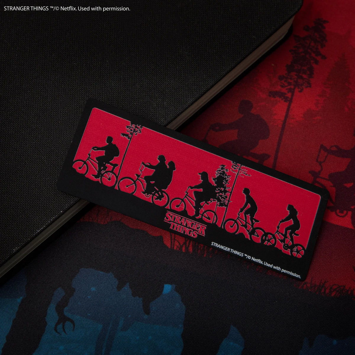 Stranger Things Metal Bookmark Silhouette CR5381