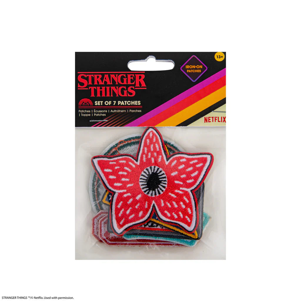 Stranger Things Patches Set of 7 CR2280
