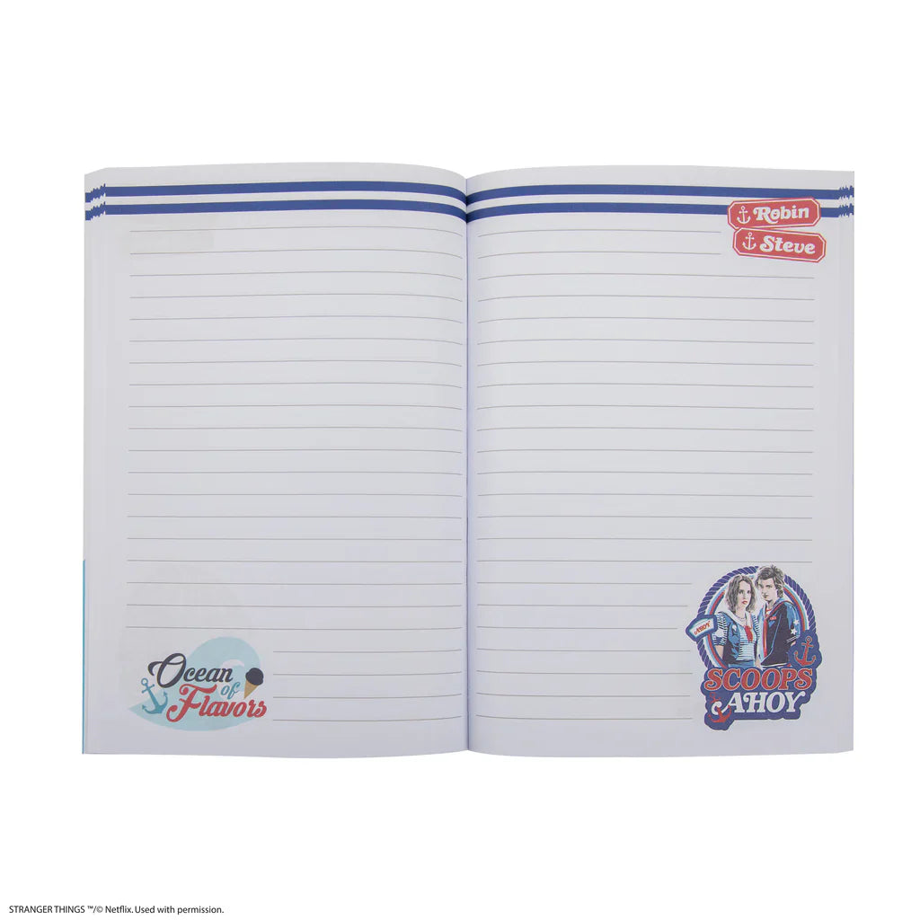 Stranger Things Softcover Notebook Scoops Ahoy CR5186
