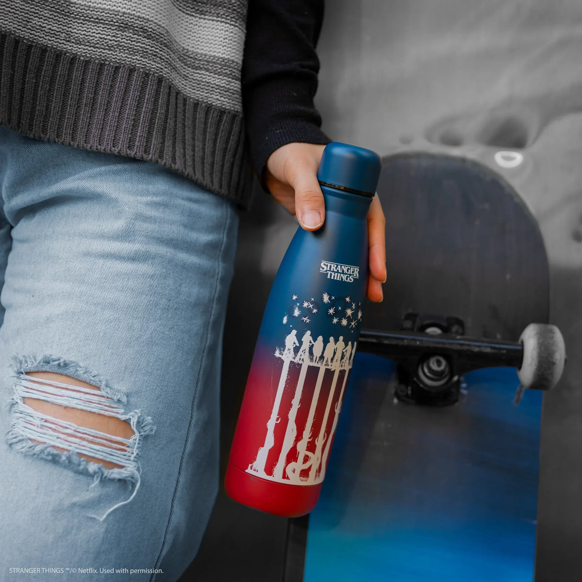 Stranger Things Water Bottle Upside Down - 500ml CR4088