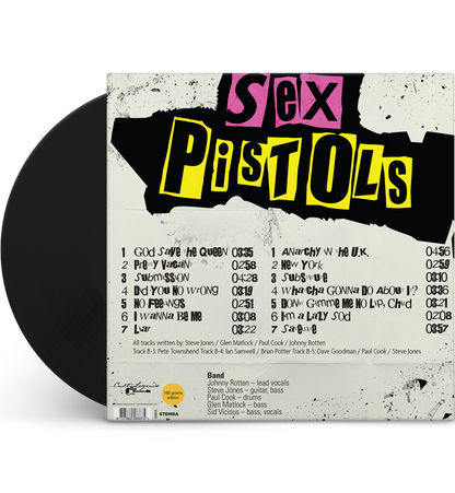 Sex Pistols – Agents of Anarchy (12-Inch Album on 180g Vinyl)