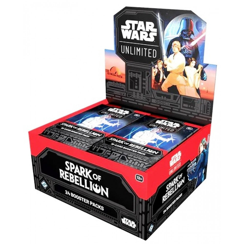 Disney Star Wars: Unlimited - Spark of Rebellion Boosters (24pk)
