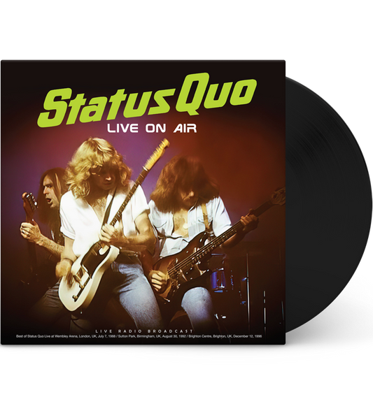 Status Quo – Live On Air (12-Inch Album on 180g Vinyl)