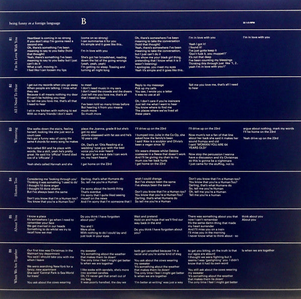 The 1975 – Being Funny In A Foreign Language – Dirty Hit