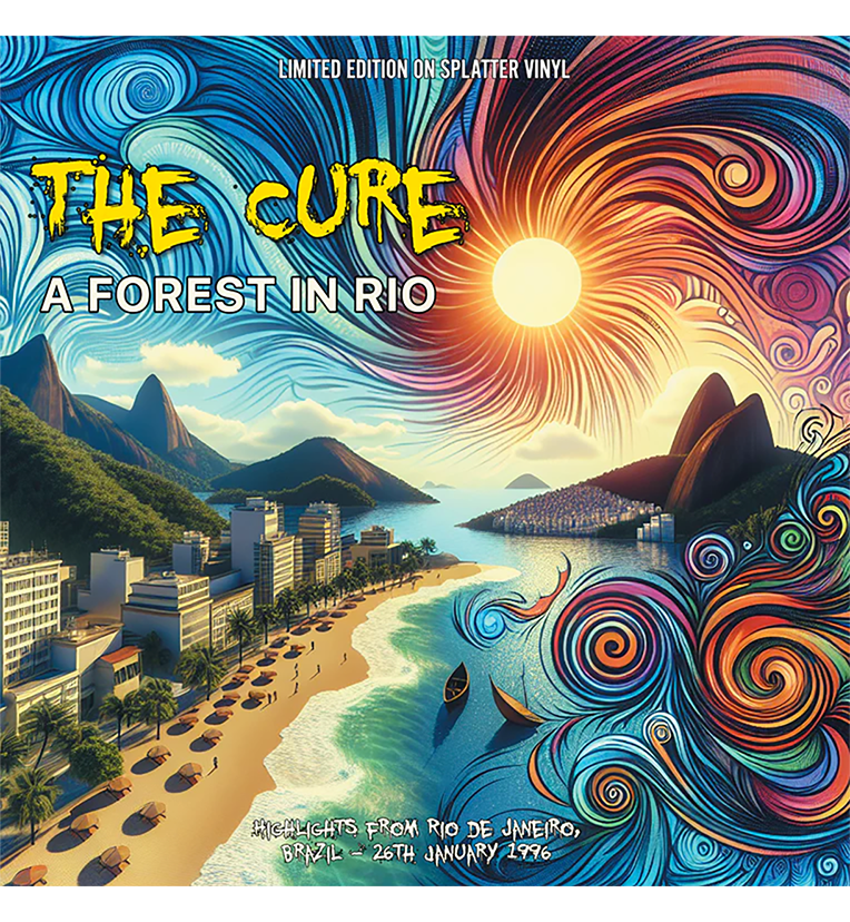 The Cure – A Forest in Rio: Live at the Hollywood Rock Festival, 1996 (Limited Edition 12-Inch Album on Splatter Vinyl)