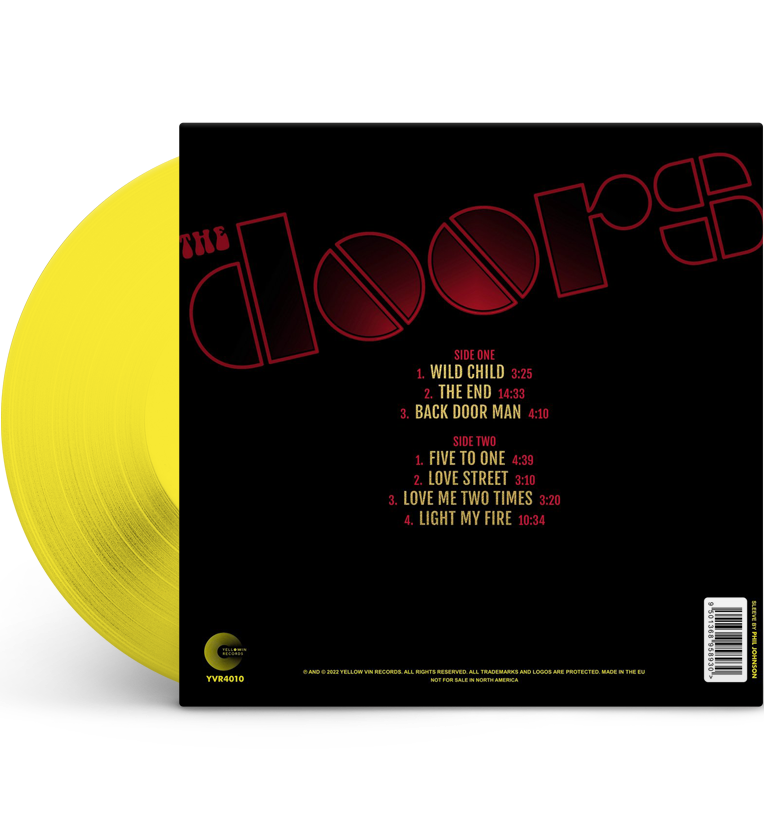 The Doors – Live On Love Street: Stockholm, 1968 (Special Edition 12-Inch Album on Yellow Vinyl)