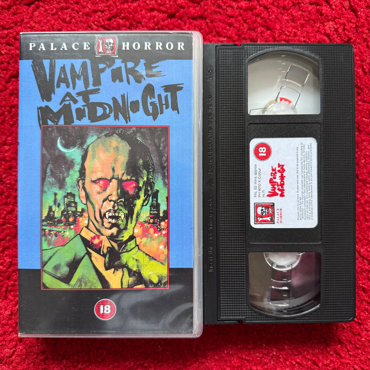 Vampire at Midnight VHS Video (1987) PH8010X