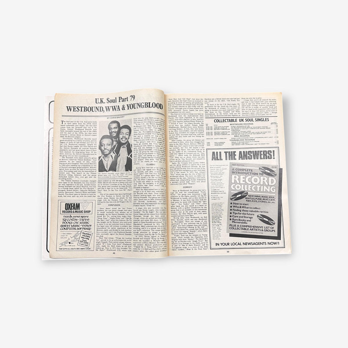 1986 John Lennon - A Trip Into The Archives - Record Collector Magazine No. 88