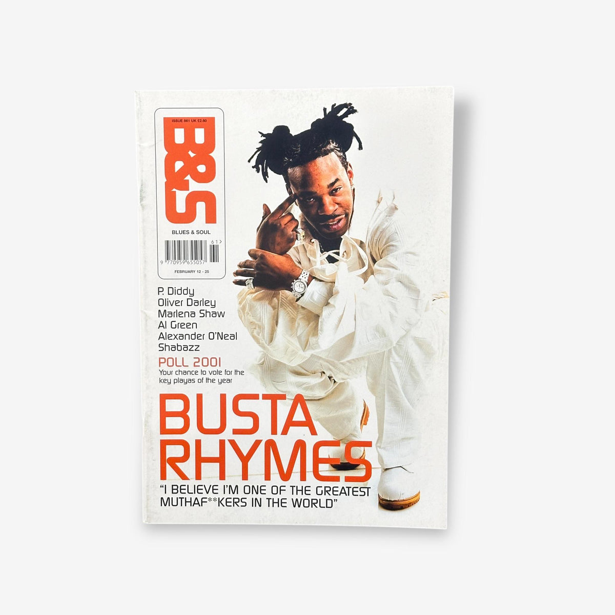 2002 Busta Rhymes - I Believe I'm One of The Greatest Muthaf**kers In The World - Blues & Soul M