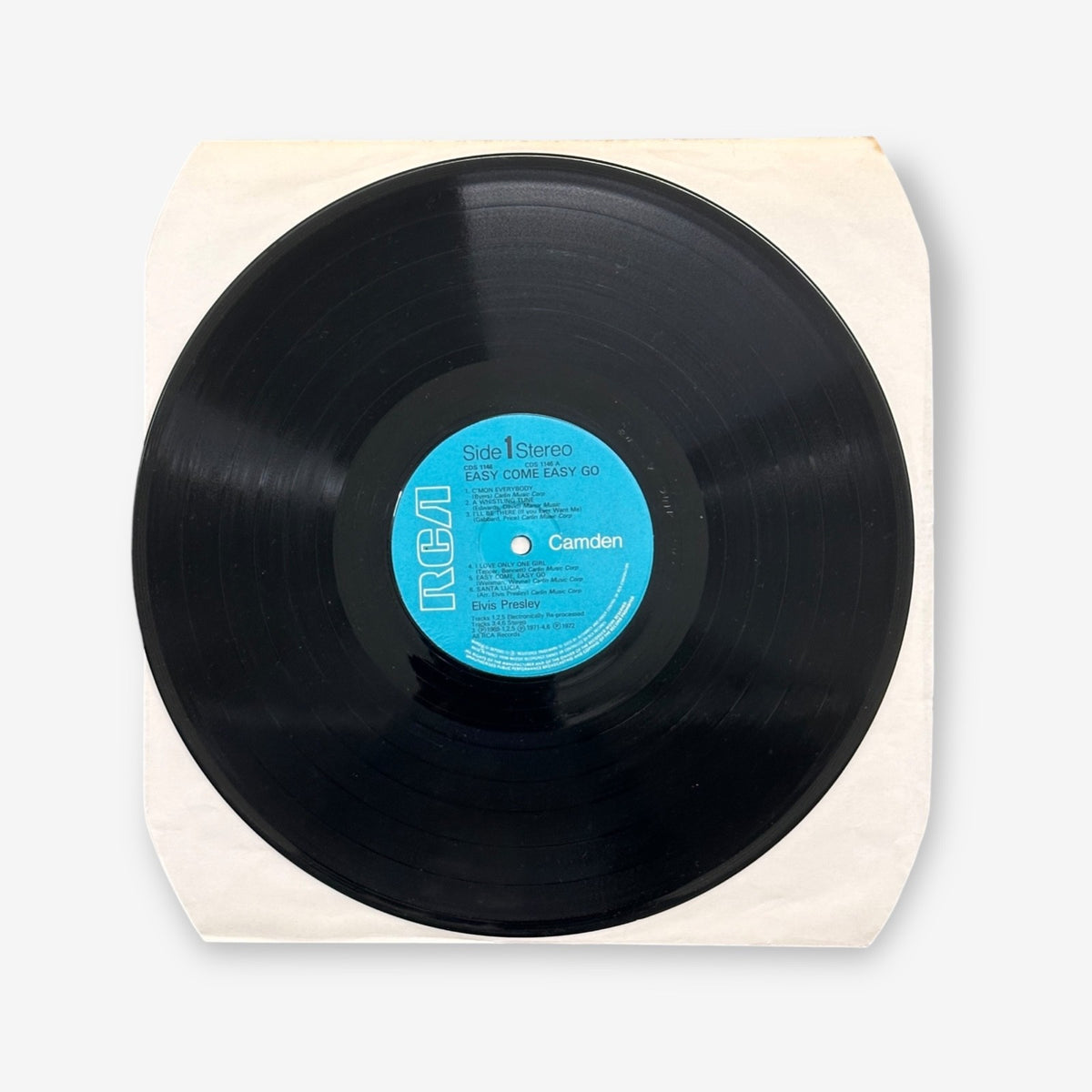 Elvis Presley - Easy Come Easy Go Vinyl Record 1975