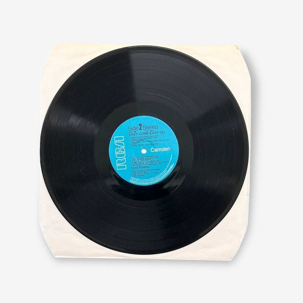 Elvis Presley - Easy Come Easy Go Vinyl Record 1975
