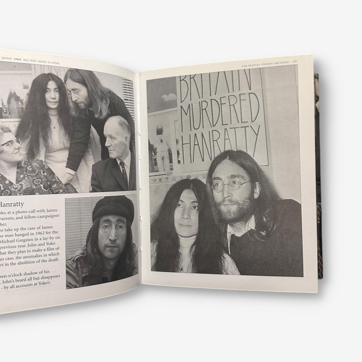 The Beatles - Unseen Archives - 2003 Small Hardback Book (Daily Mail)