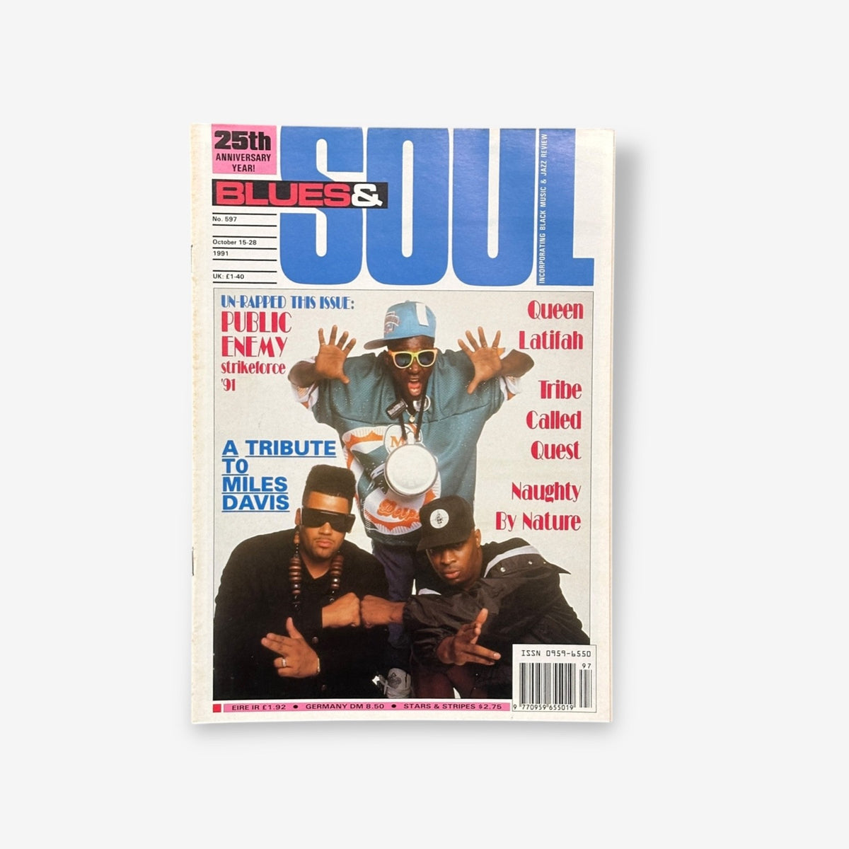 1991 Public Enemy - Blues & Soul Magazine Issue 597
