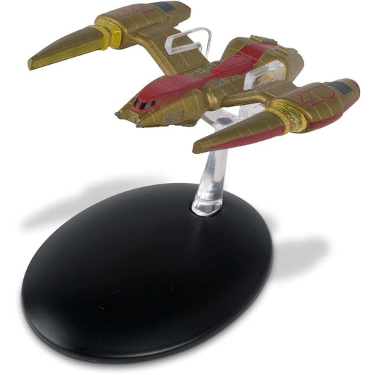 #133 Irina's Racing Ship (Terrellian Racer) Model Die Cast Ship (Eaglemoss / Star Trek)