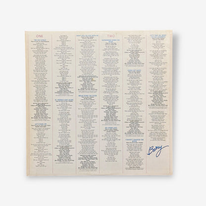 Barry Manilow - If I Should Love Again Vinyl Record 1981