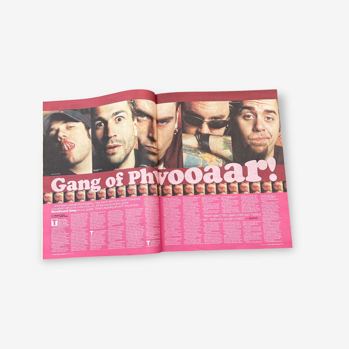 2000 Bloodhound Gang - The Most Disgusting Band On The Planet - NME Magazine