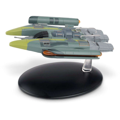 #139 Vaadwaur Assault Fighter Model Die Cast Ship (Eaglemoss / Star Trek)