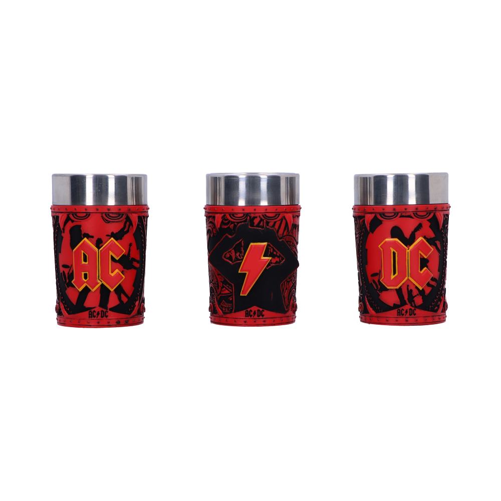 ACDC Logo Shot Glass Set (Set of 3) 8.7cm Default Title
