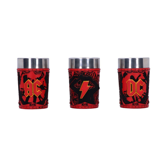 ACDC Logo Shot Glass Set (Set of 3) 8.7cm Default Title
