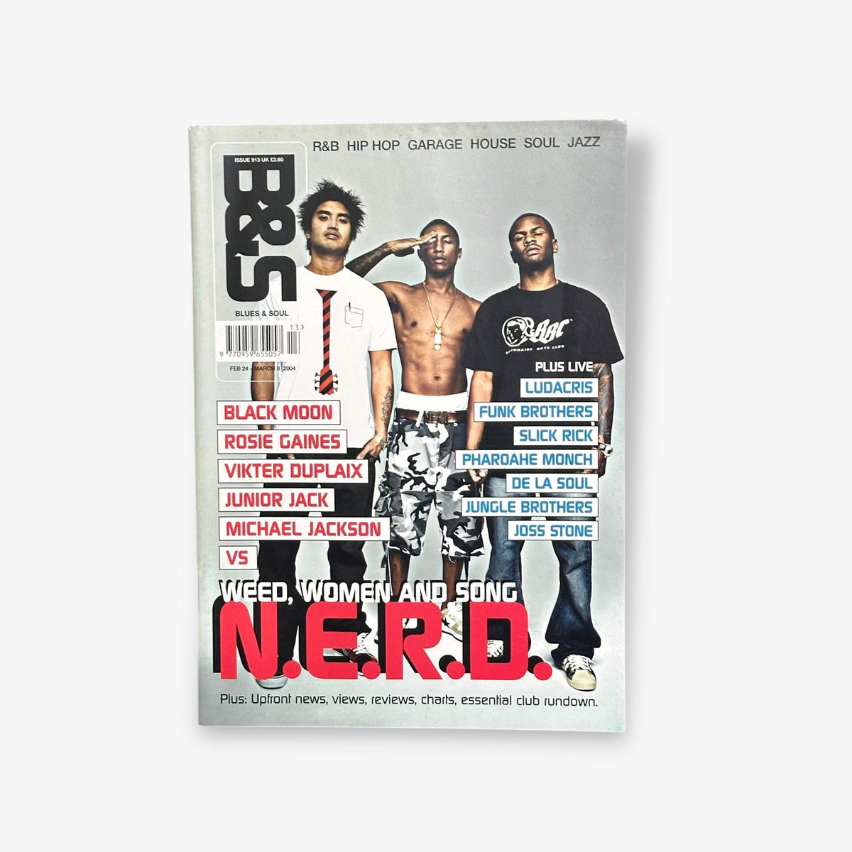 2004 N.E.R.D. - Weed, Women And Song - Blues & Soul Magazine Issue 913