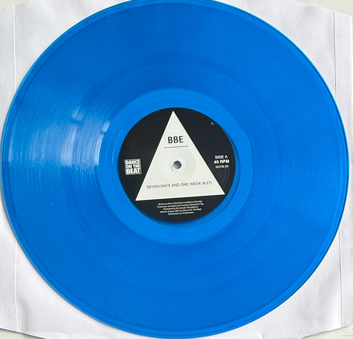 BBE – Seven Days And One Week 12" Blue Translucent Vinyl