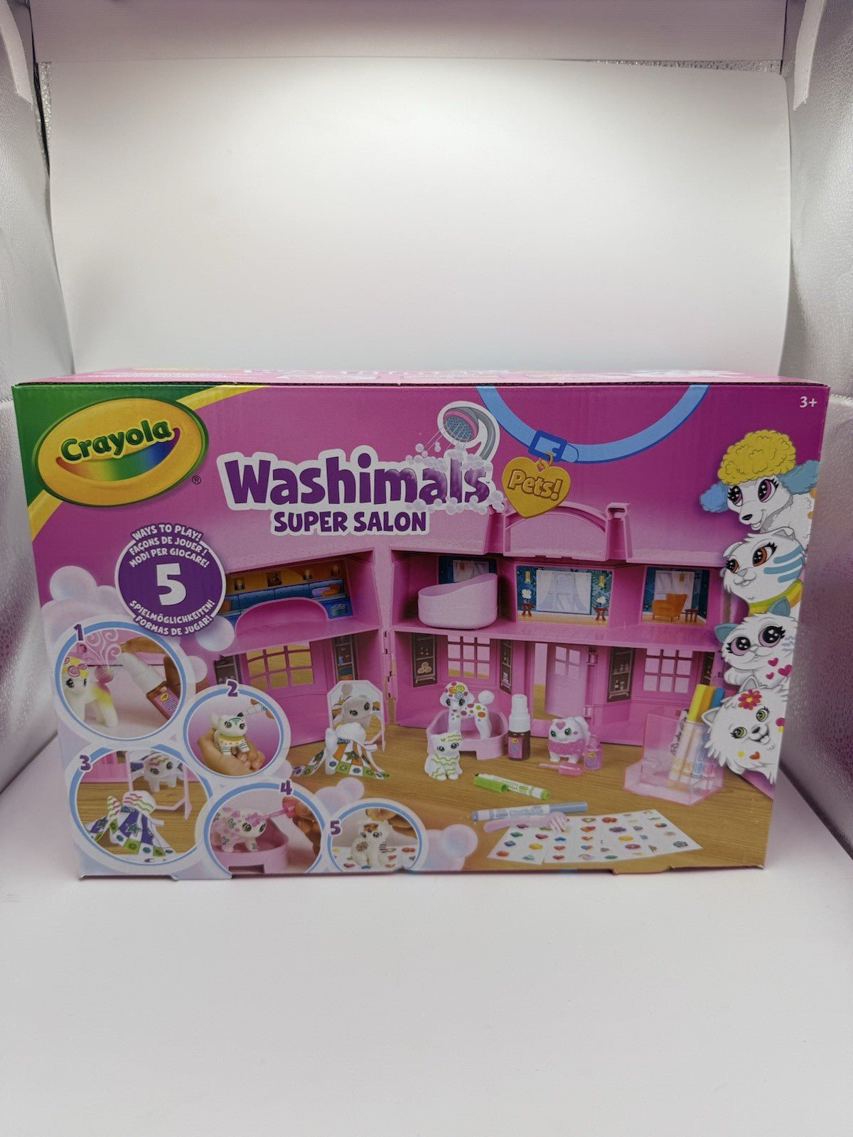 Brand New - Crayola Washimals Pets Super Set – Super Salon