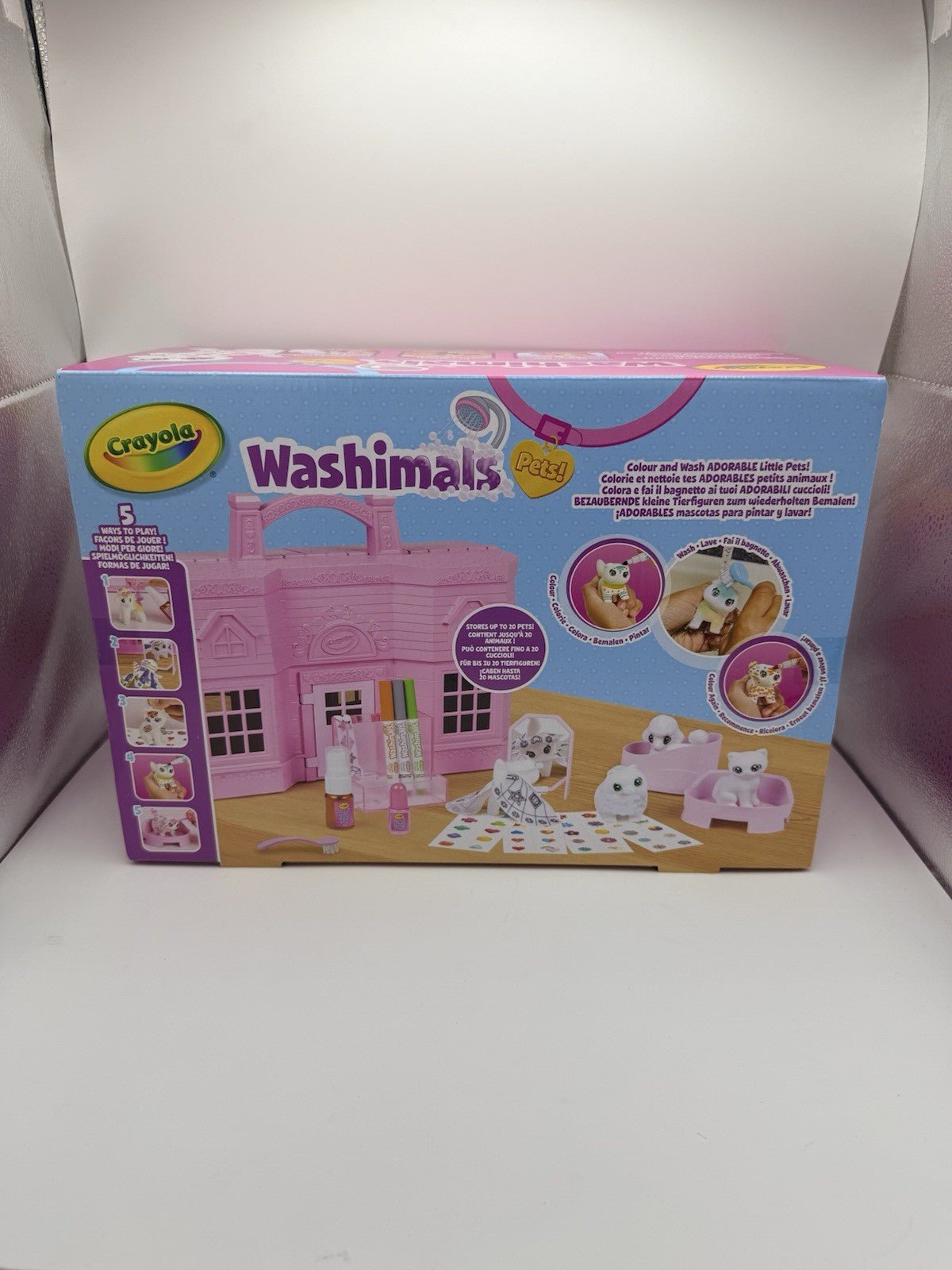 Brand New - Crayola Washimals Pets Super Set – Super Salon