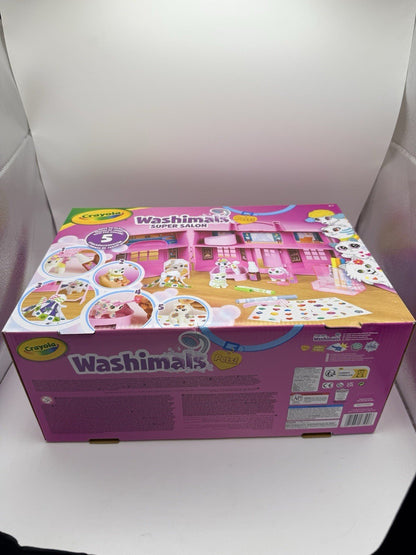 Brand New - Crayola Washimals Pets Super Set – Super Salon