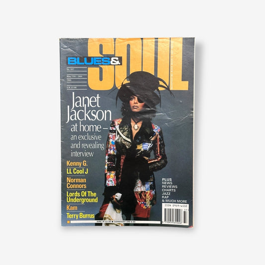 1993 Janet Jackson - Blues & Soul Magazine Issue 637